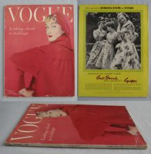 Vogue Magazine - 1955 - January